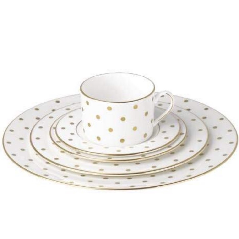 7 sets of a 5-piece Kate Spade Larabee China